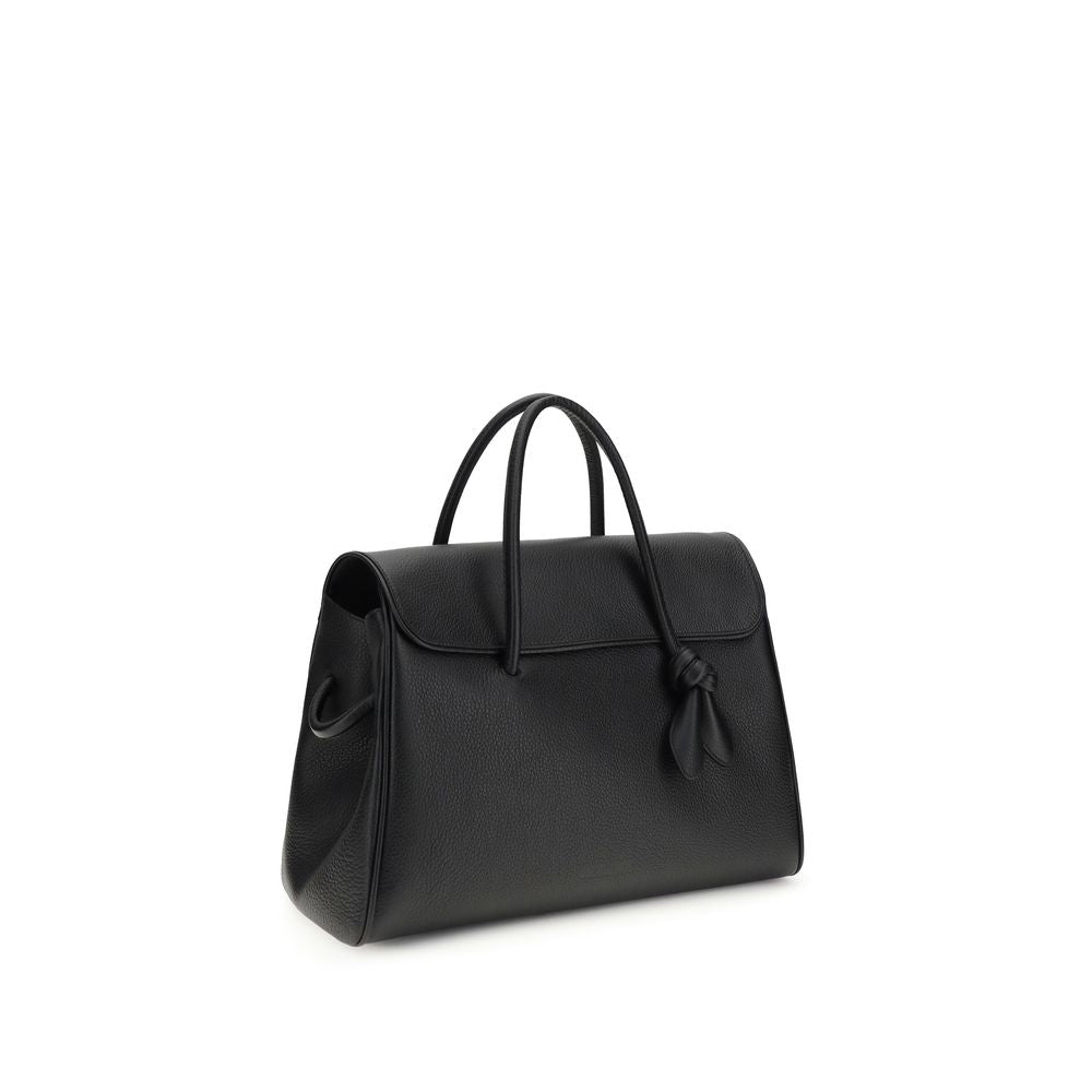Jacquemus Black Calf Leather Bos Taurus Handbag