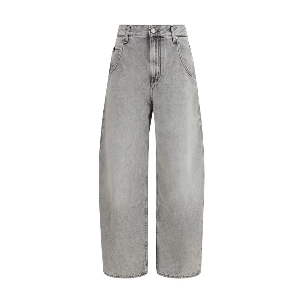 Jacob Cohen Gray Cotton Relaxed Fit Jeans
