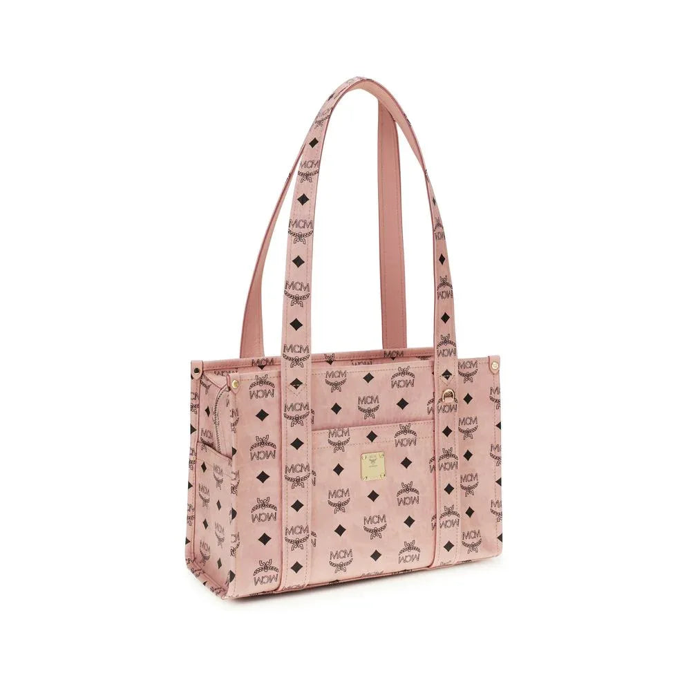 MCM Multicolor Fabric Handbag