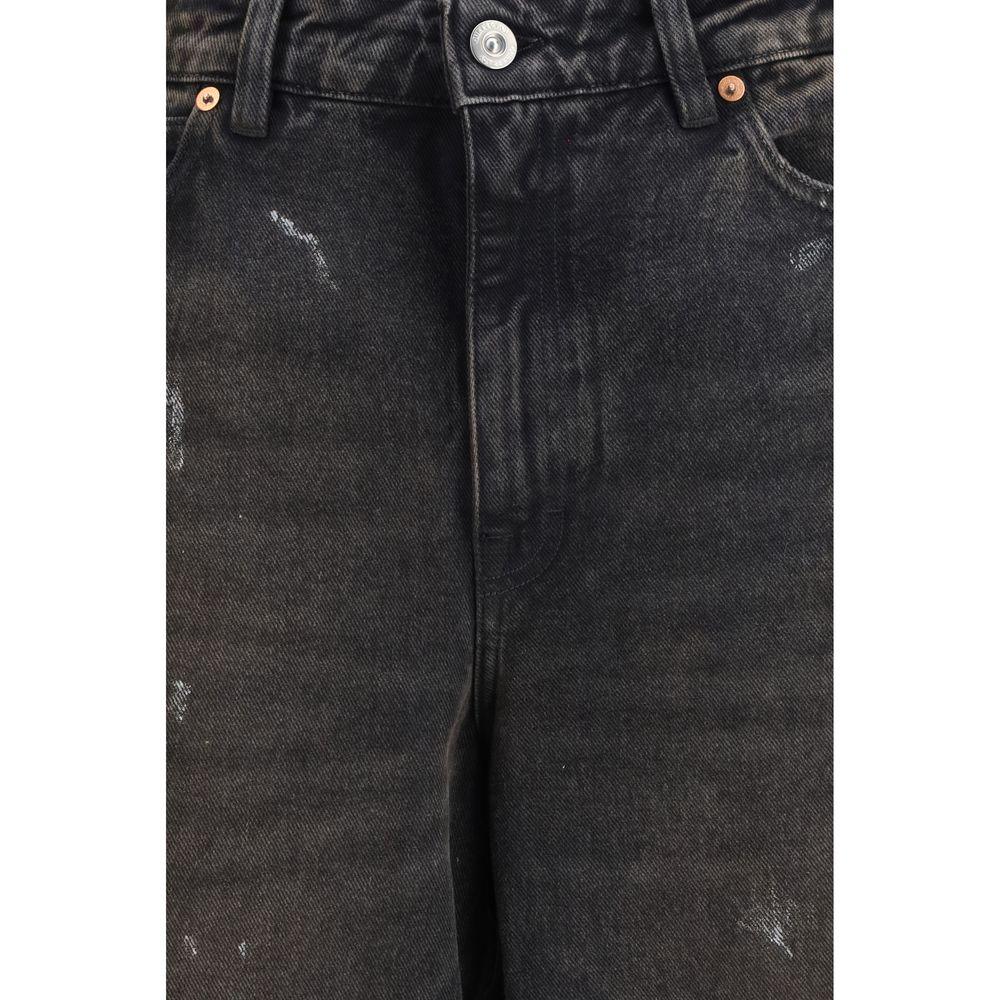 Our Legacy Black Cotton Relaxed Fit Jeans - Zeiniez