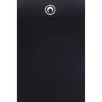 Marine Serre Black Cotton Casual Dress