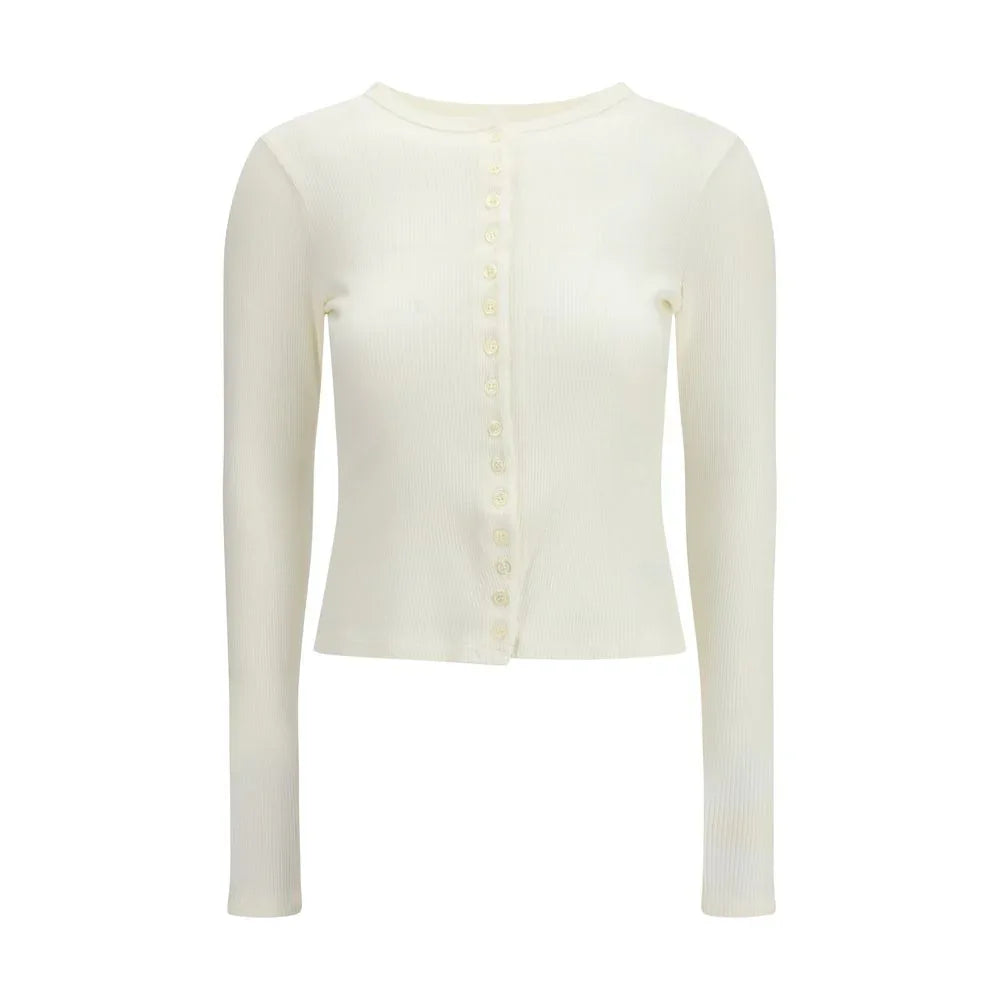 Citizens of Humanity White Cotton Cardigan