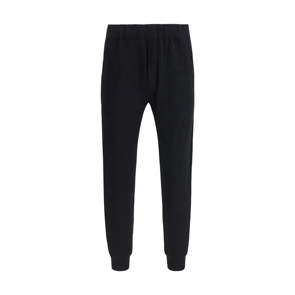 Prada Black Nylon Casual Pants