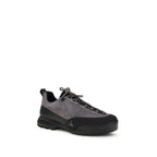 ROA Gray Calf Leather Bos Taurus Athletic Sneakers