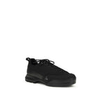 ROA Black Nylon Athletic Sneakers