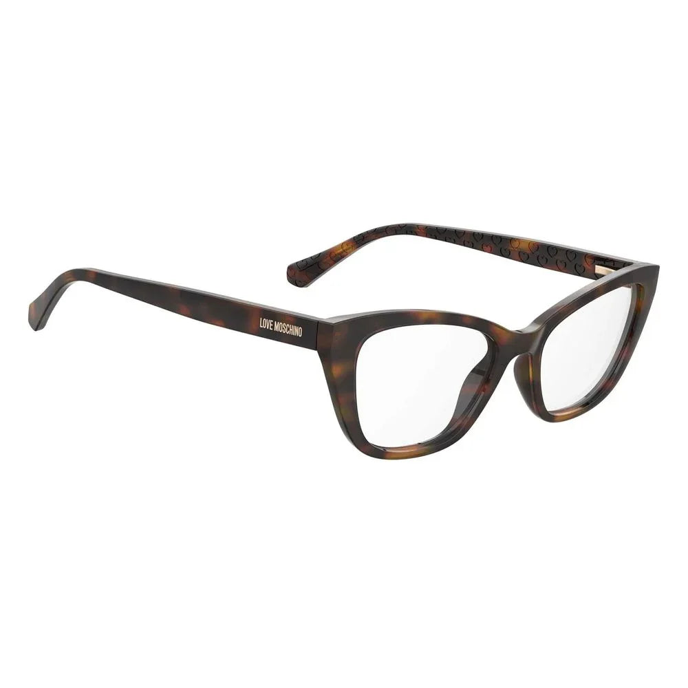 Love Moschino Brown Cellulose Propionate Glasses (Frames)