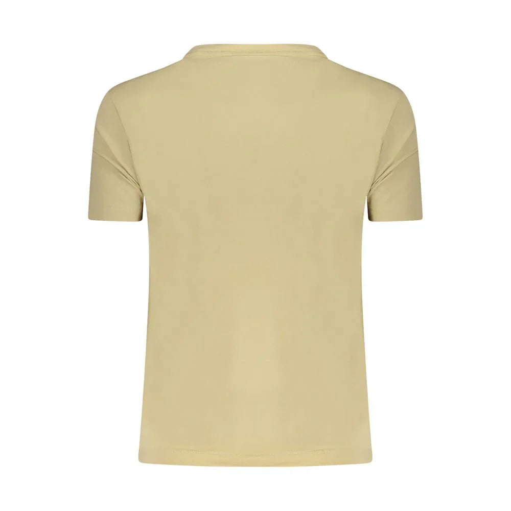 Desigual Beige Cotton Women T-Shirt