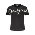 Desigual Black Cotton Womens T-Shirt
