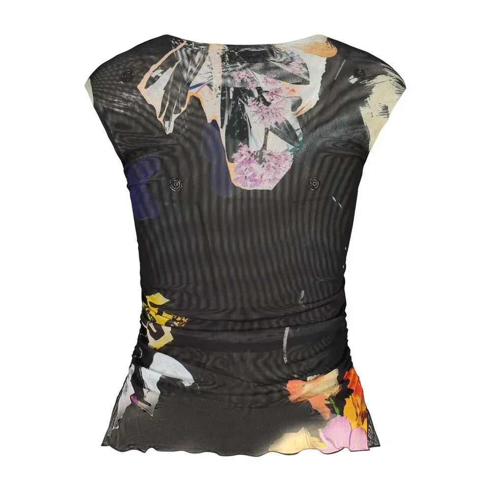 Desigual Black Polyester Women Tank Top