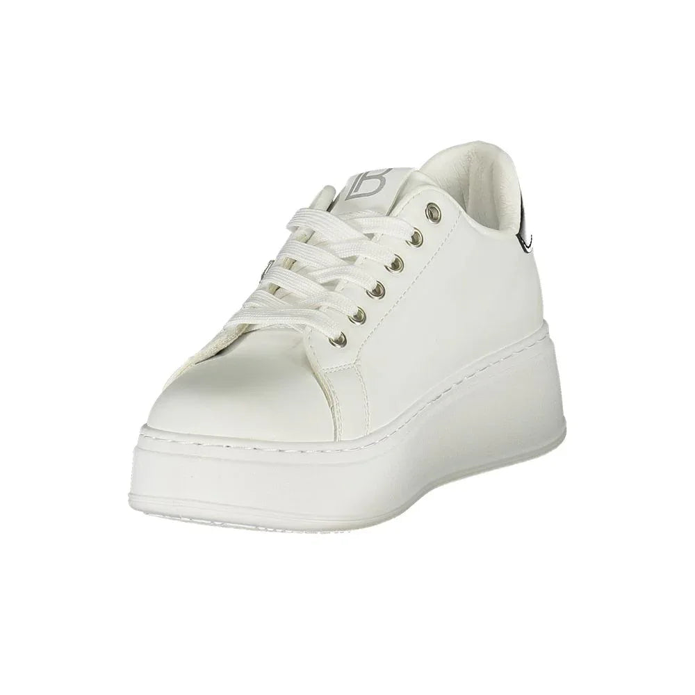 Laura Biagiotti White Polyurethane Women Sneaker