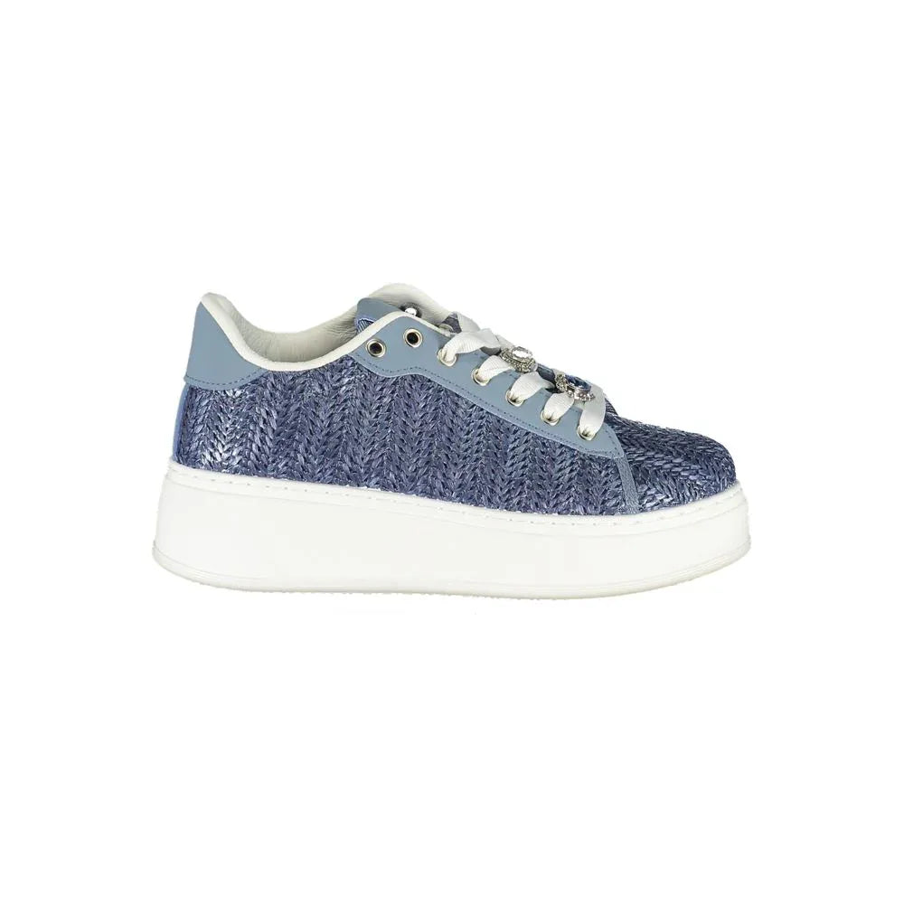 Laura Biagiotti Blue Polyurethane Women Sneaker