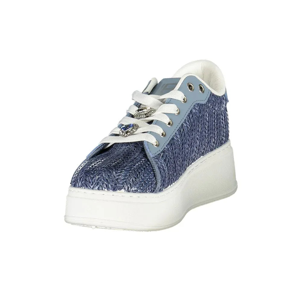 Laura Biagiotti Blue Polyurethane Women Sneaker
