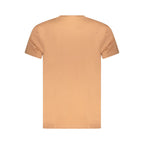 Iceberg Marrone Cotton Men T-Shirt