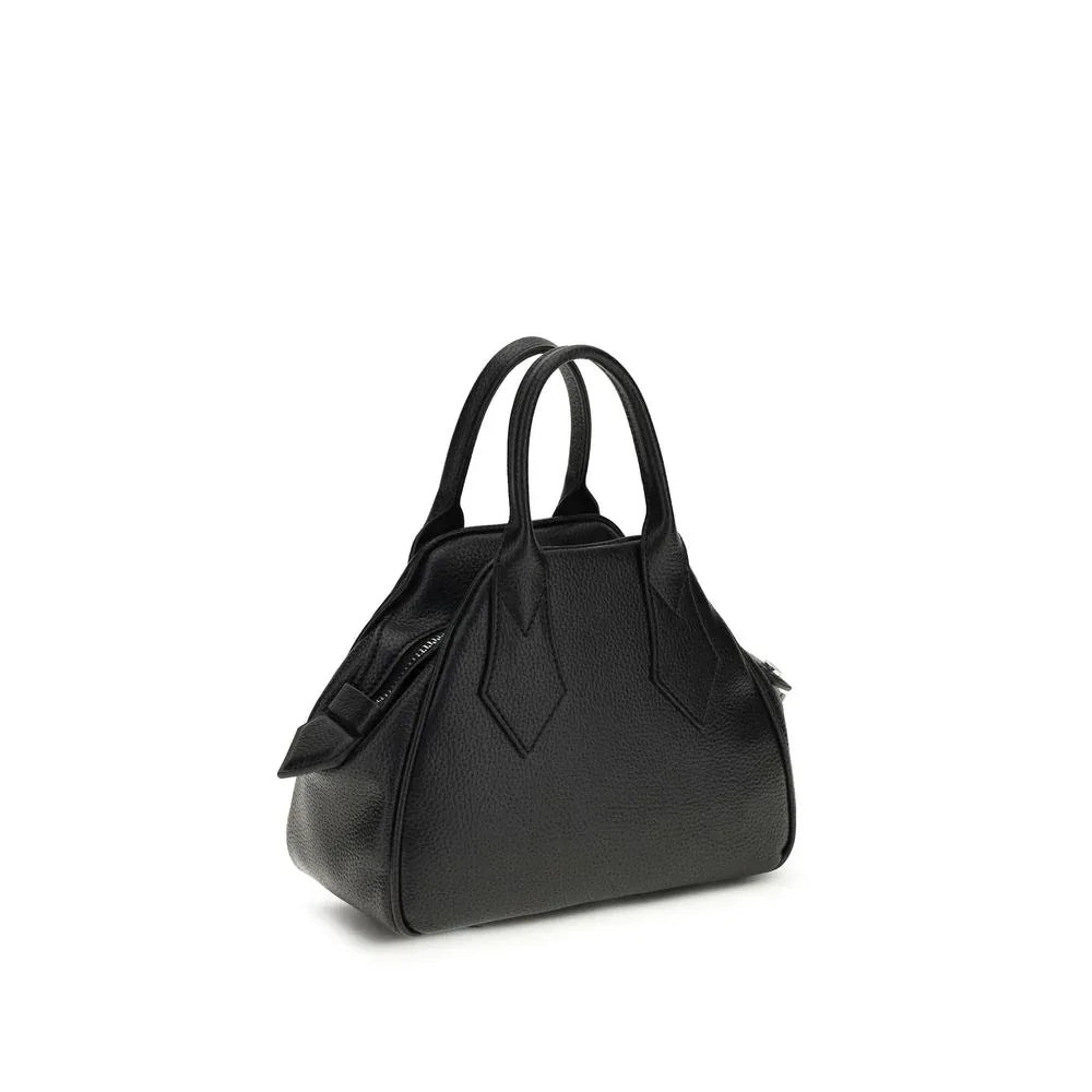 Vivienne Westwood Black Calf Leather Bos Taurus Handbag - Zeiniez
