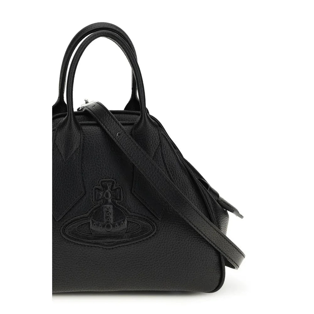 Vivienne Westwood Black Calf Leather Bos Taurus Handbag - Zeiniez