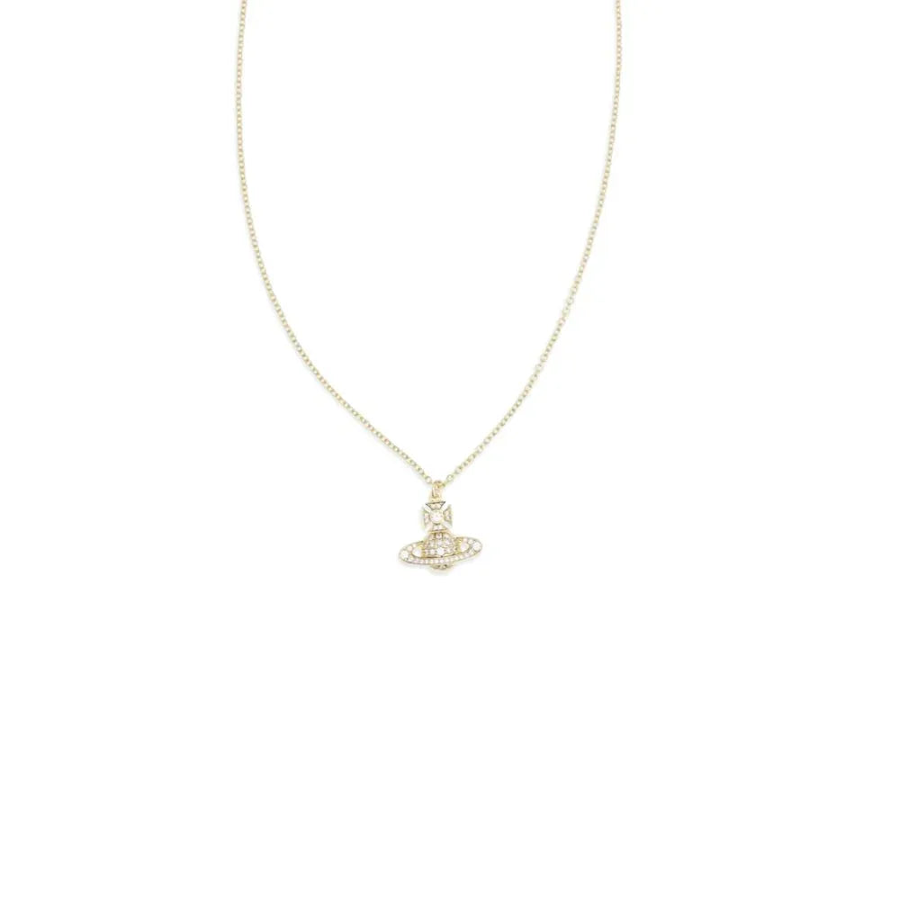 Vivienne Westwood Gold Metal Necklace