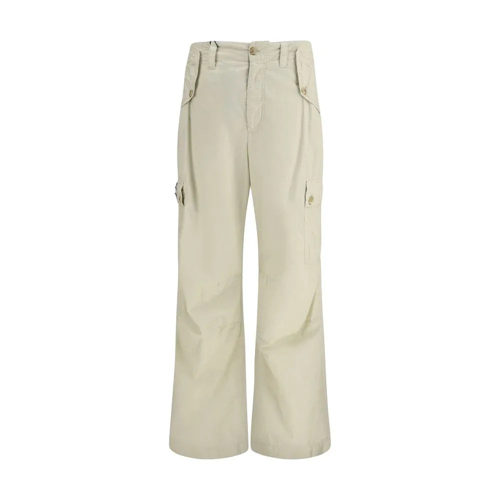 Dolce & Gabbana Beige Cotton Casual Pants