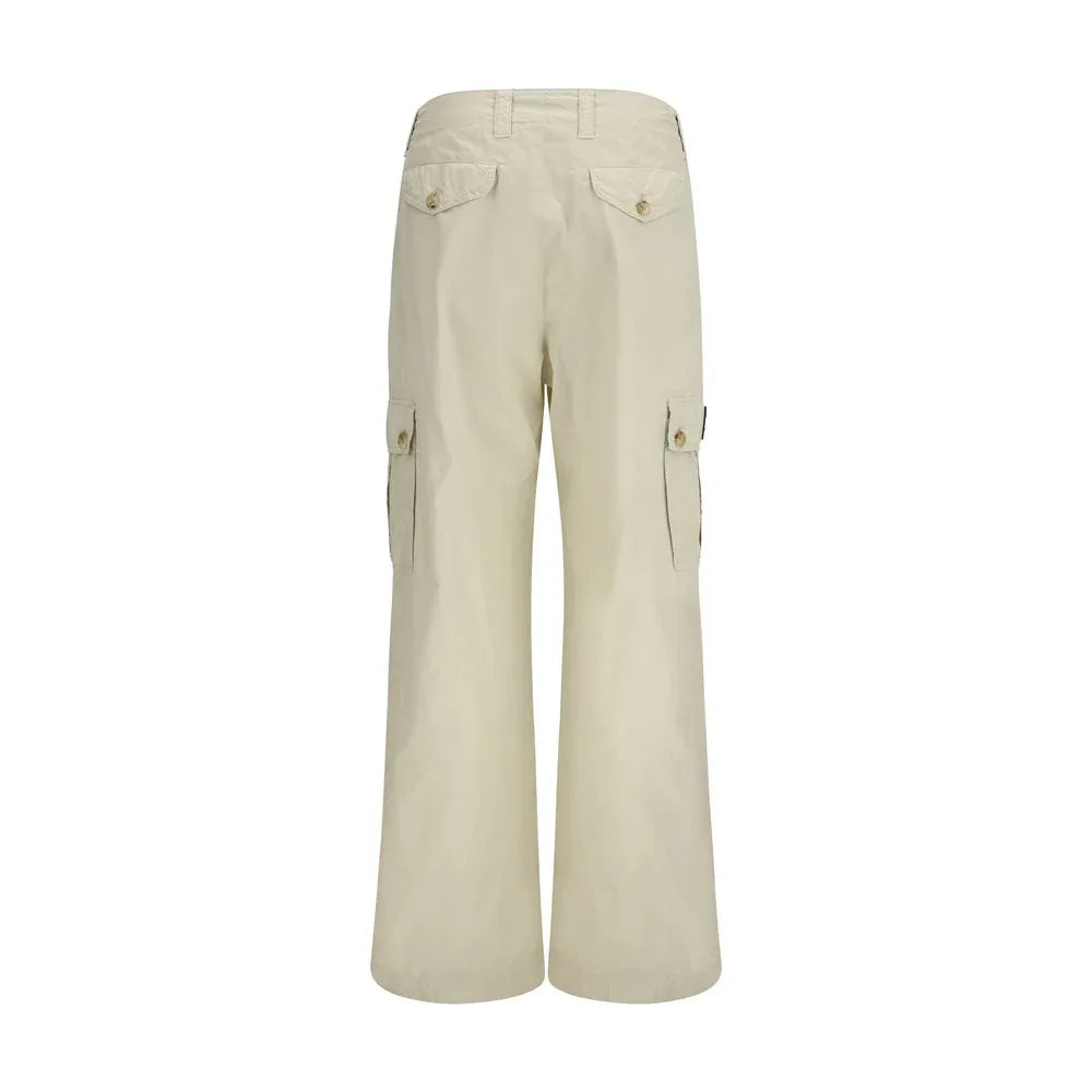 Dolce & Gabbana Beige Cotton Casual Pants