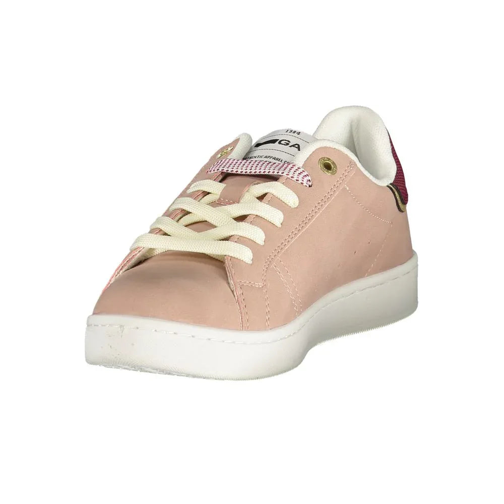 Gas Rosa Polyurethane Women Sneaker