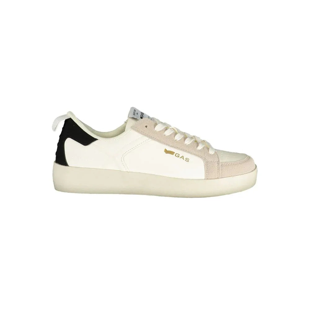 Gas Bianco Polyurethane Women Sneaker