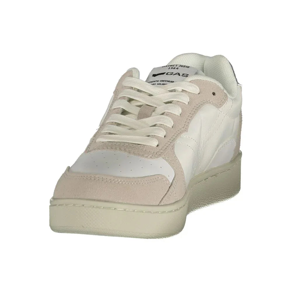 Gas White Polyurethane Women Sneaker