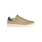 Gas Beige Polyester Men Sneaker