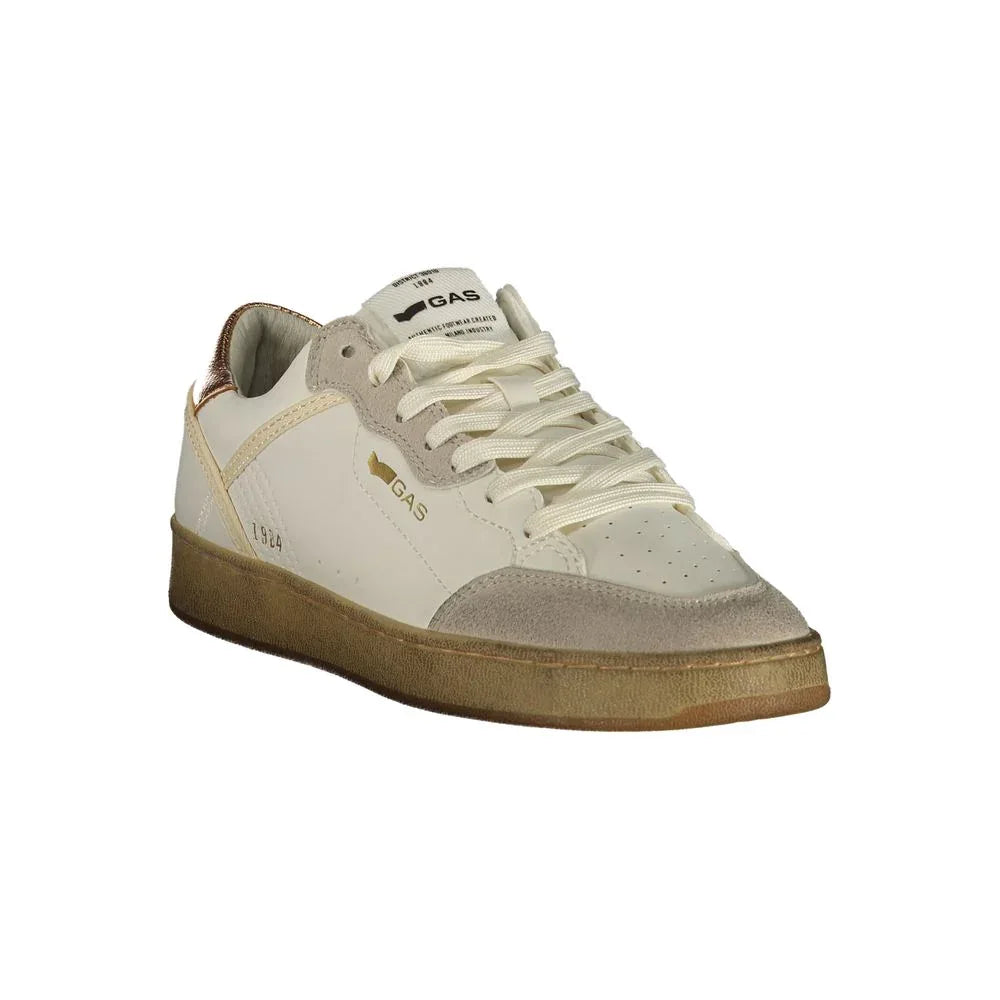 Gas "Bianco Poliuretano Donna Sneaker"
