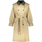 Desigual Beige Cotton Women's Trench Coat