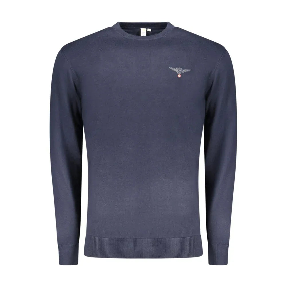 Accademia Militare Blu Cotton Men's Sweater - Zeiniez