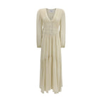 Isabel Marant Étoile Beige Viscose Casual Dress