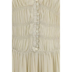 Isabel Marant Étoile Beige Viscose Casual Dress