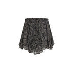 Marant Etoile Black Viscose Bermuda Shorts