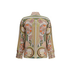 La Double J Multicolor Silk Shirt