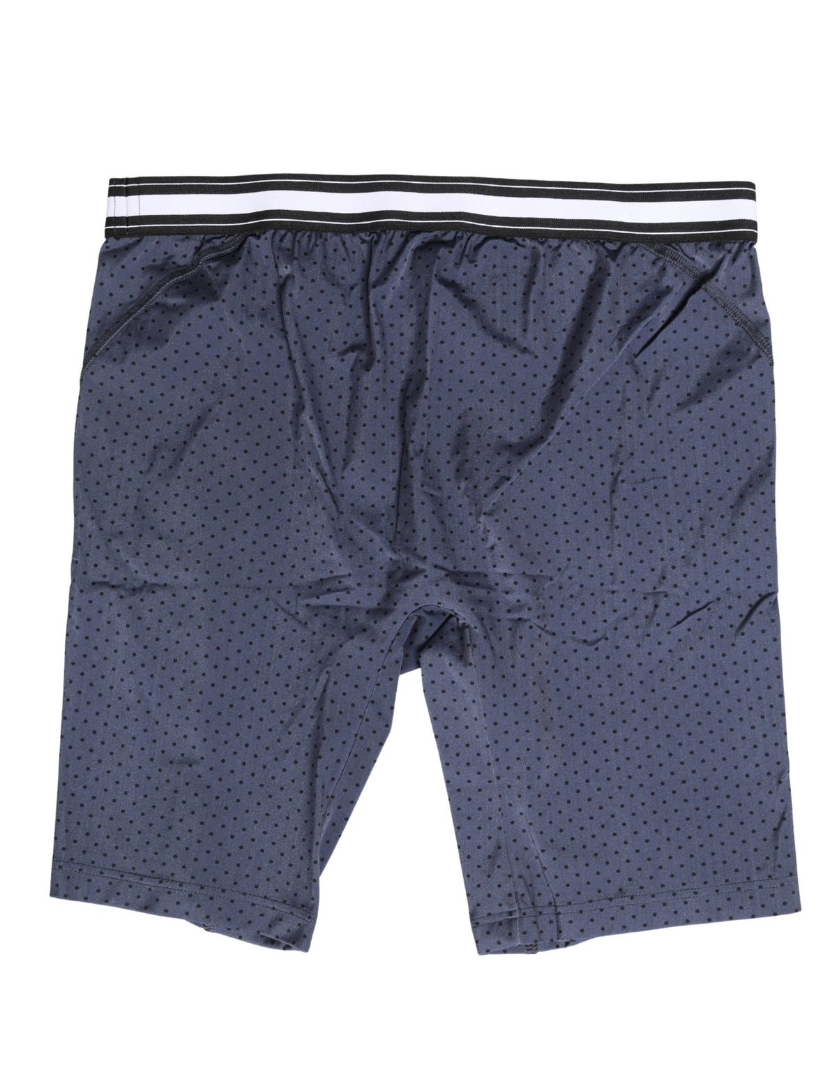 Dolce & Gabbana Dark Blue Polka Dots Men Bike Shorts Underwear