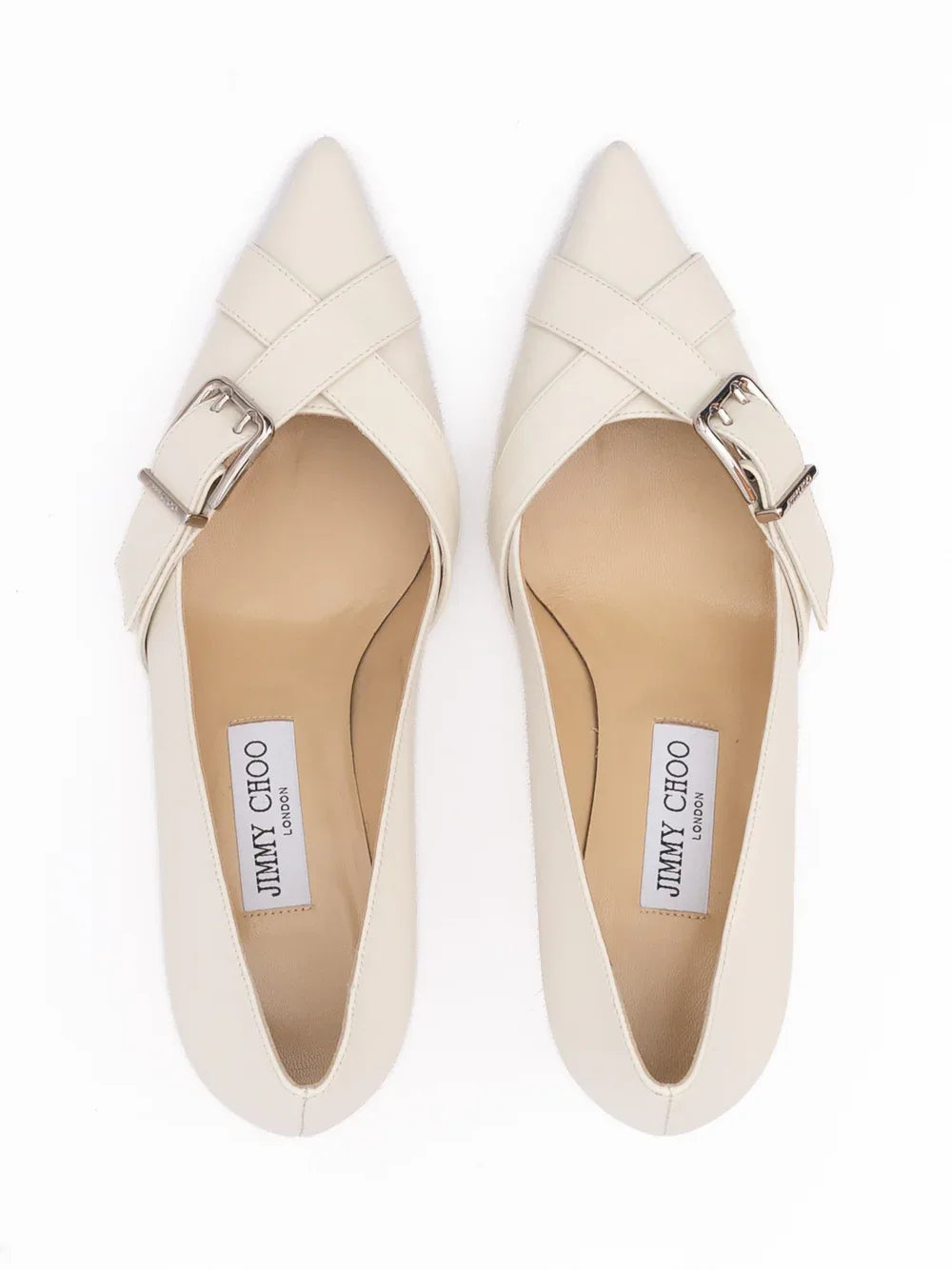 Jimmy Choo Milk Calf Leather Alix 60 Pumps