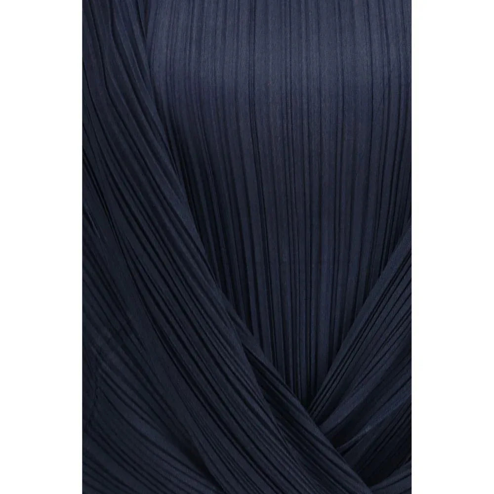 Giorgio Armani Blue Viscose Pattern Shirt