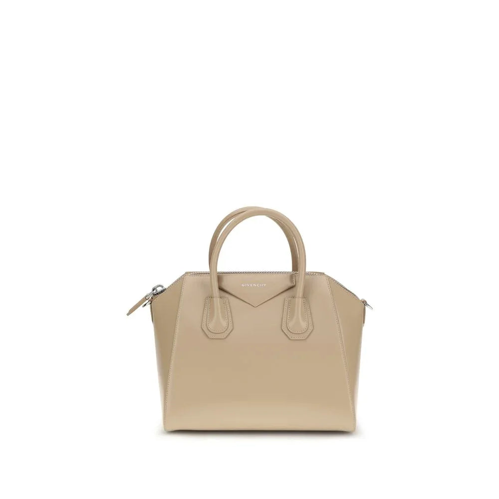 Givenchy Beige Calf Leather Bos Taurus Handbag - Zeiniez
