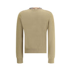 Burberry Brown Wool Oves Aries Cardigan