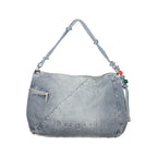 Desigual Azzurro Cotton Women Handbag