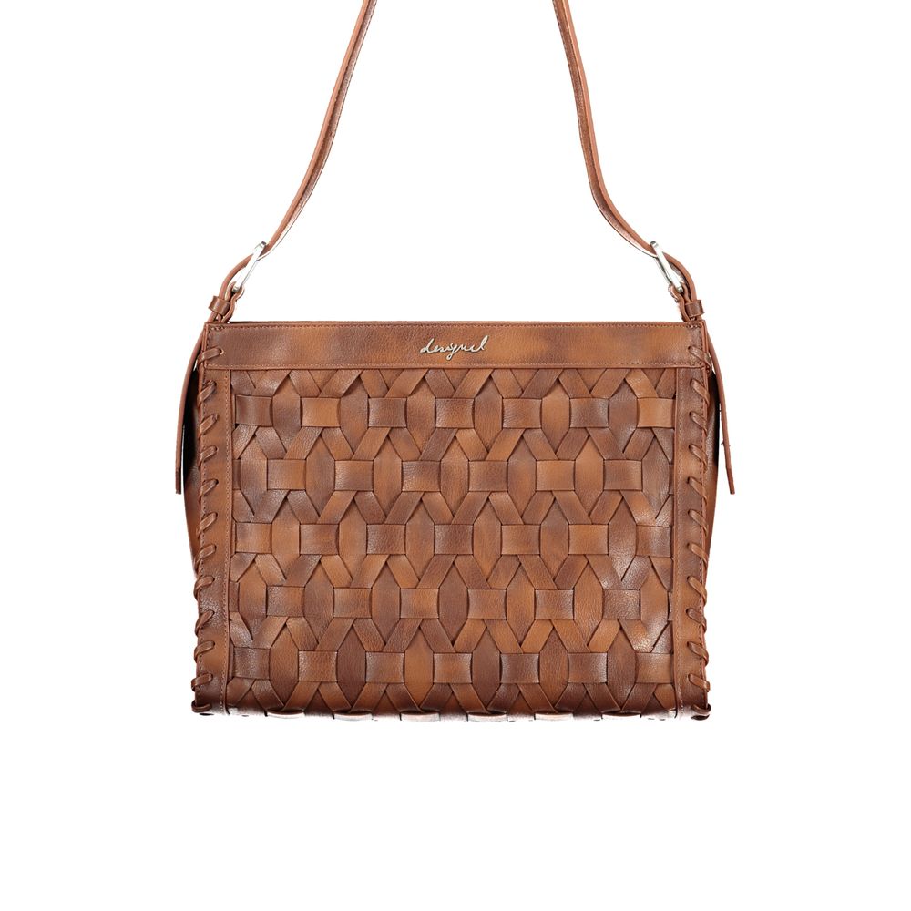 Desigual Marrone Poliuretano Women Handbag