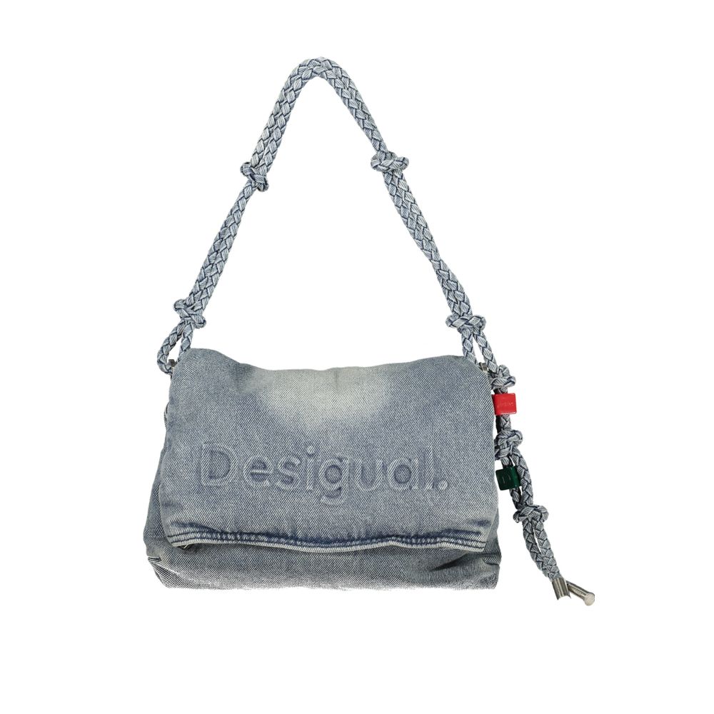 Desigual Blue Cotton Women Handbag