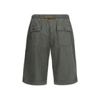 Dolce & Gabbana Gray Cotton Bermuda Shorts