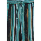 PINKO Bicolor Cotton Bermuda Shorts