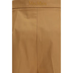 Max Mara Beige Cotton Bermuda Shorts