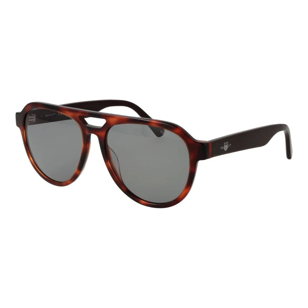 Gant Brown Acetate Sunglasses - Zeiniez