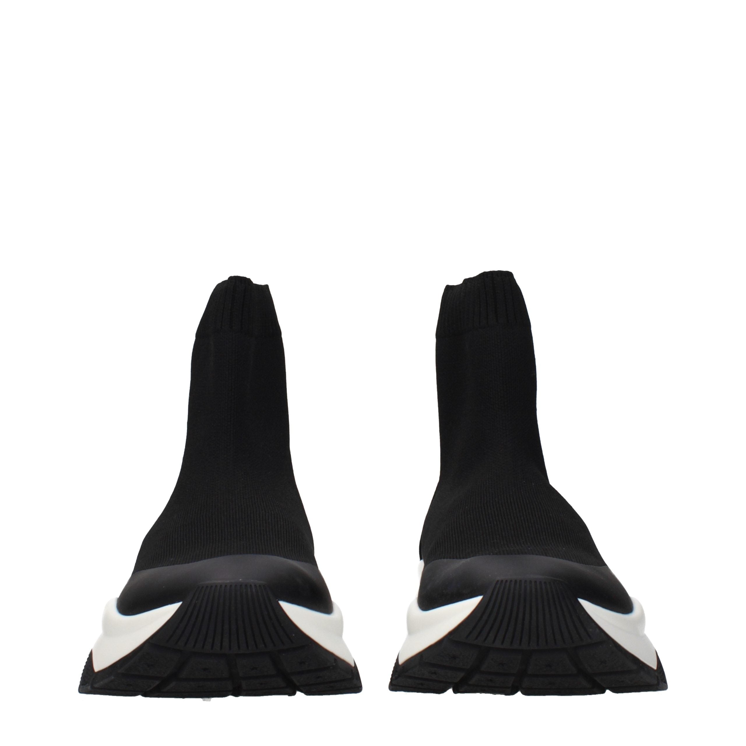 Jimmy Choo Black Fabric Ankle Boots