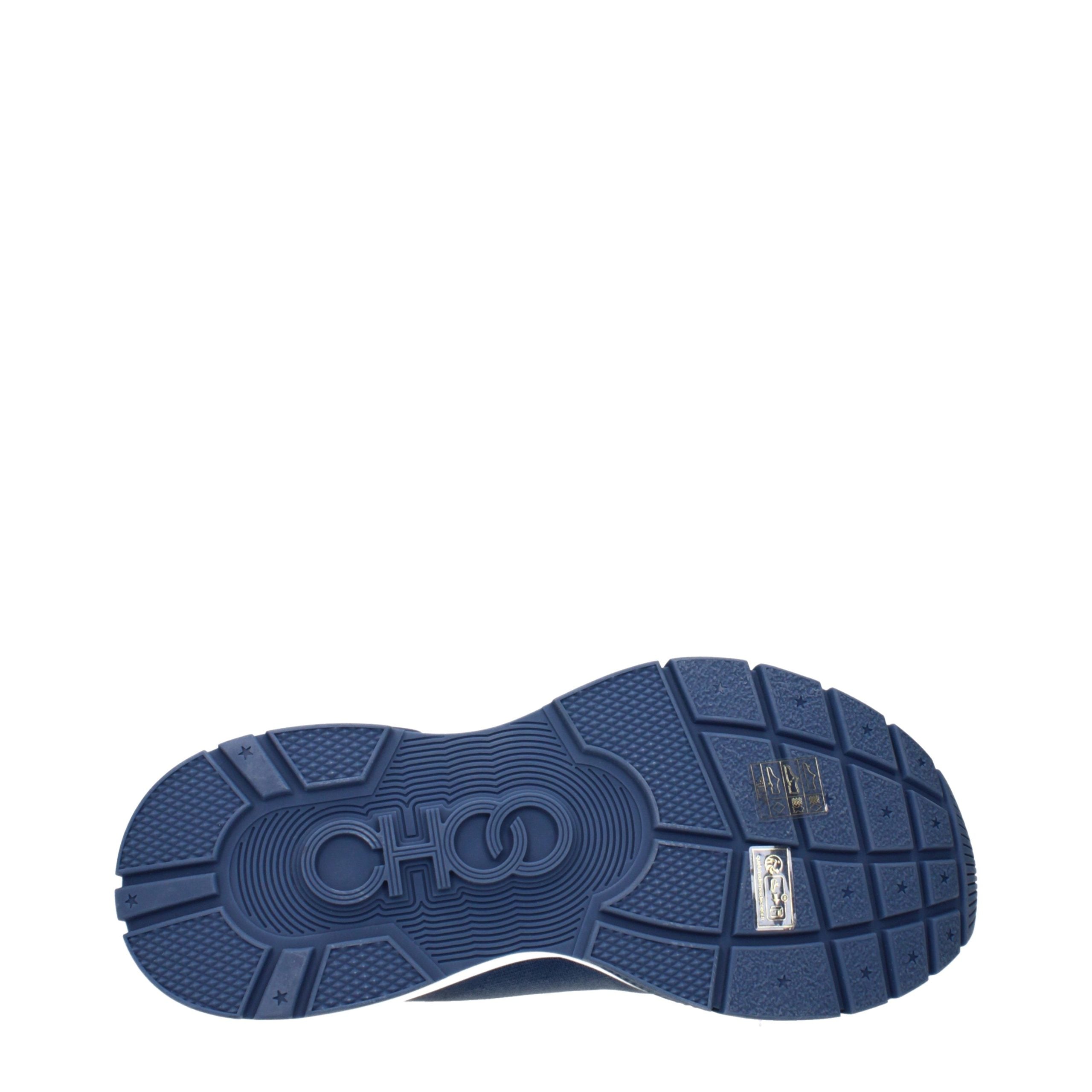 Jimmy Choo Blue Fabric Ankle Boots