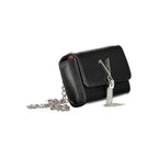 Mario Valentino Black Polyurethane Women Handbag