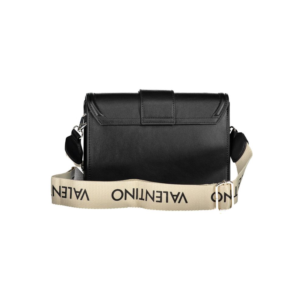 Mario Valentino Black Polyurethane Women Handbag