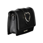 Mario Valentino Black Polyurethane Women Handbag